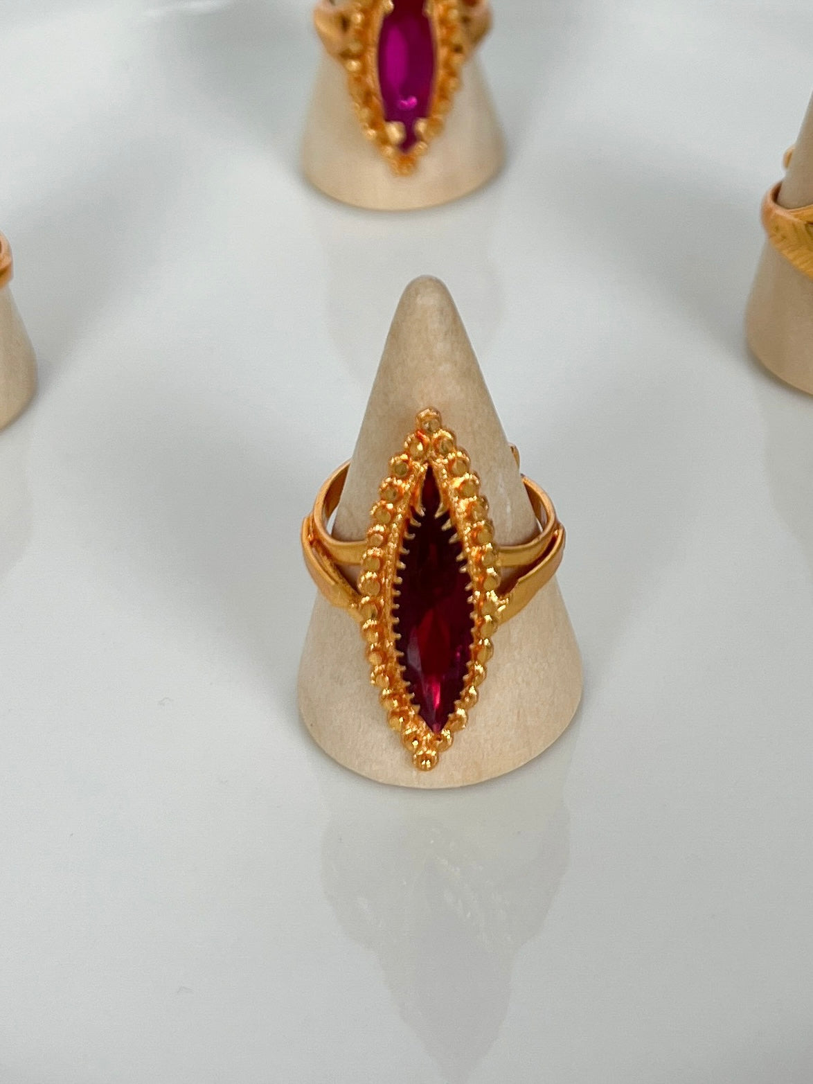 Kakribiya Ring Adjustable Gold Plated
