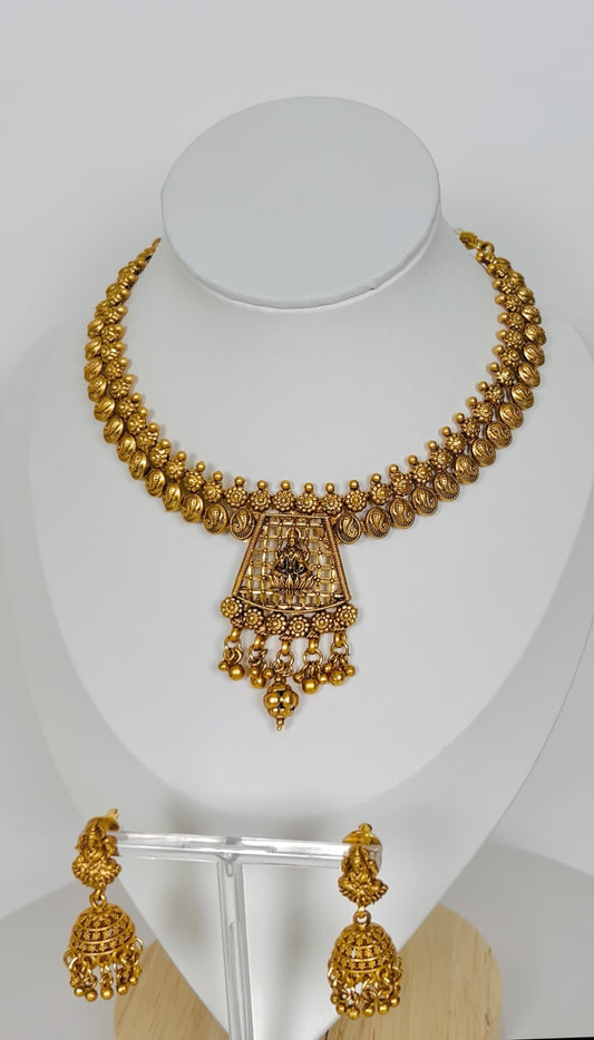 Temple Jewellery Set