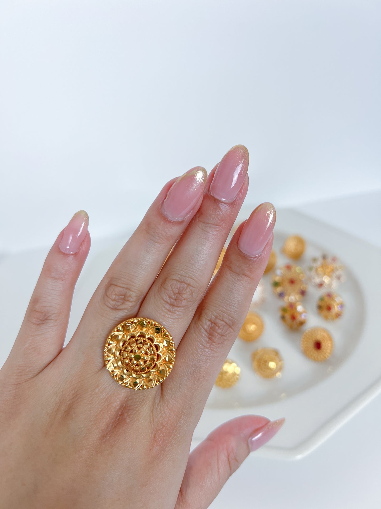 Adjustable Ring Gold Plated