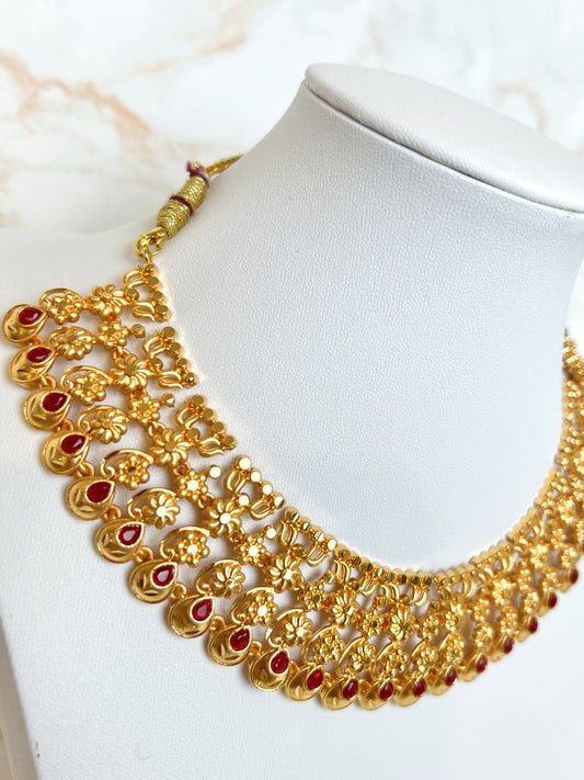 Mini Haar Gold Plated Necklace