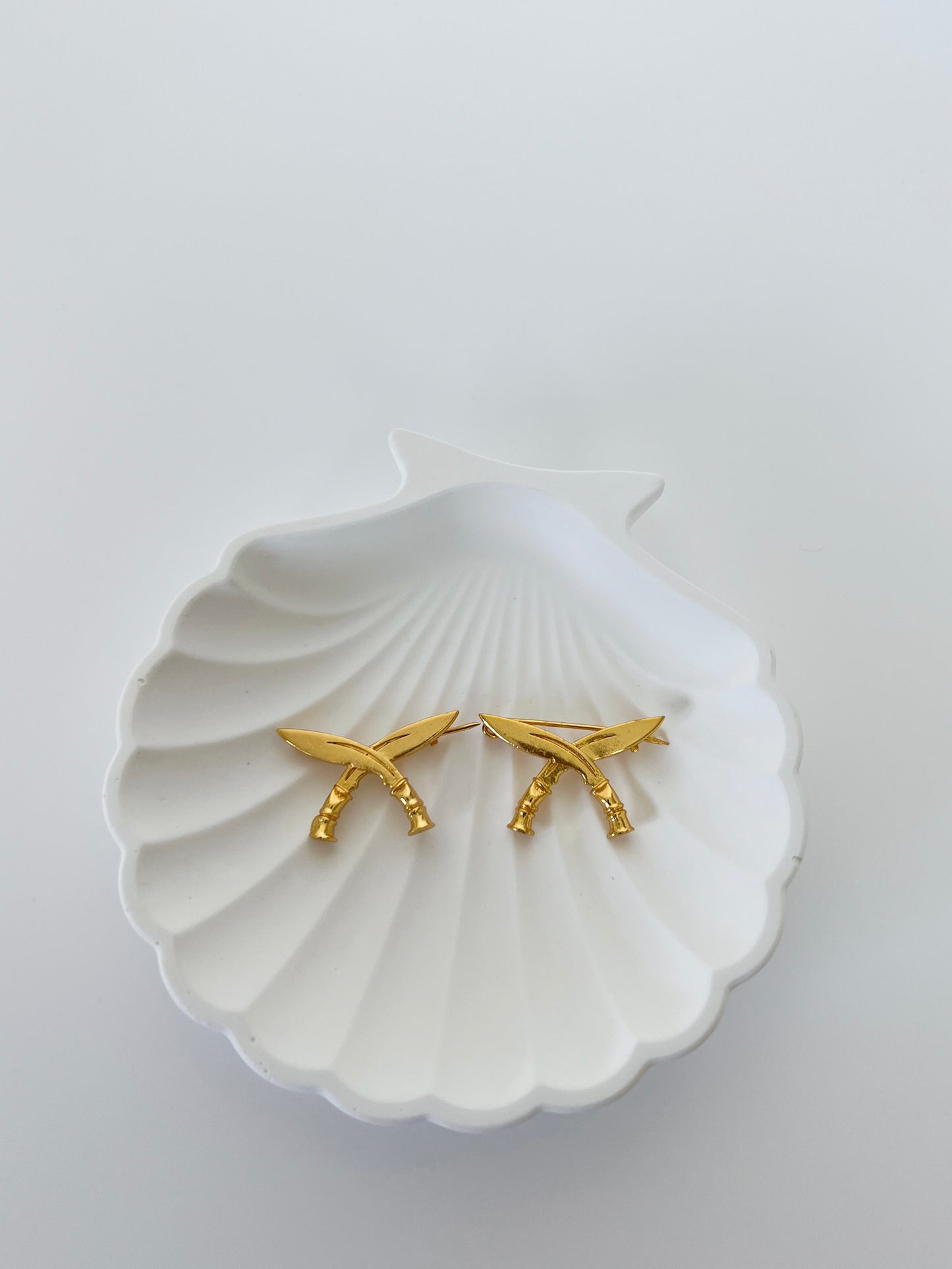 Khukuri Brooch Gold Plated