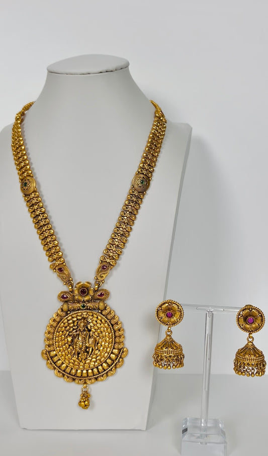 Temple Jewellery Set