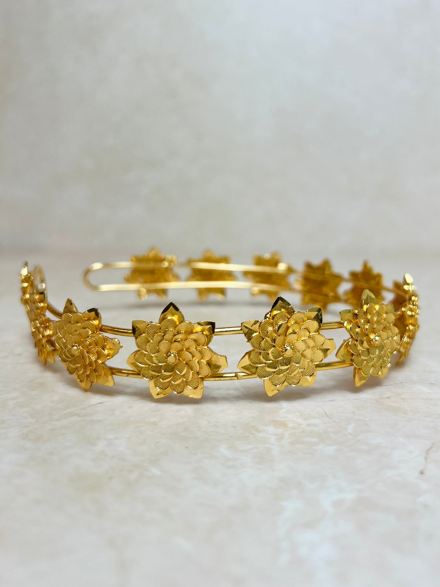 Tiara Gold Plated Headband