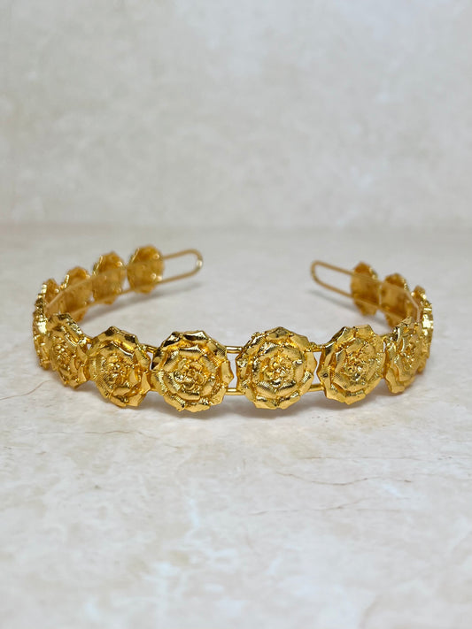 Tiara Gold Plated Headband