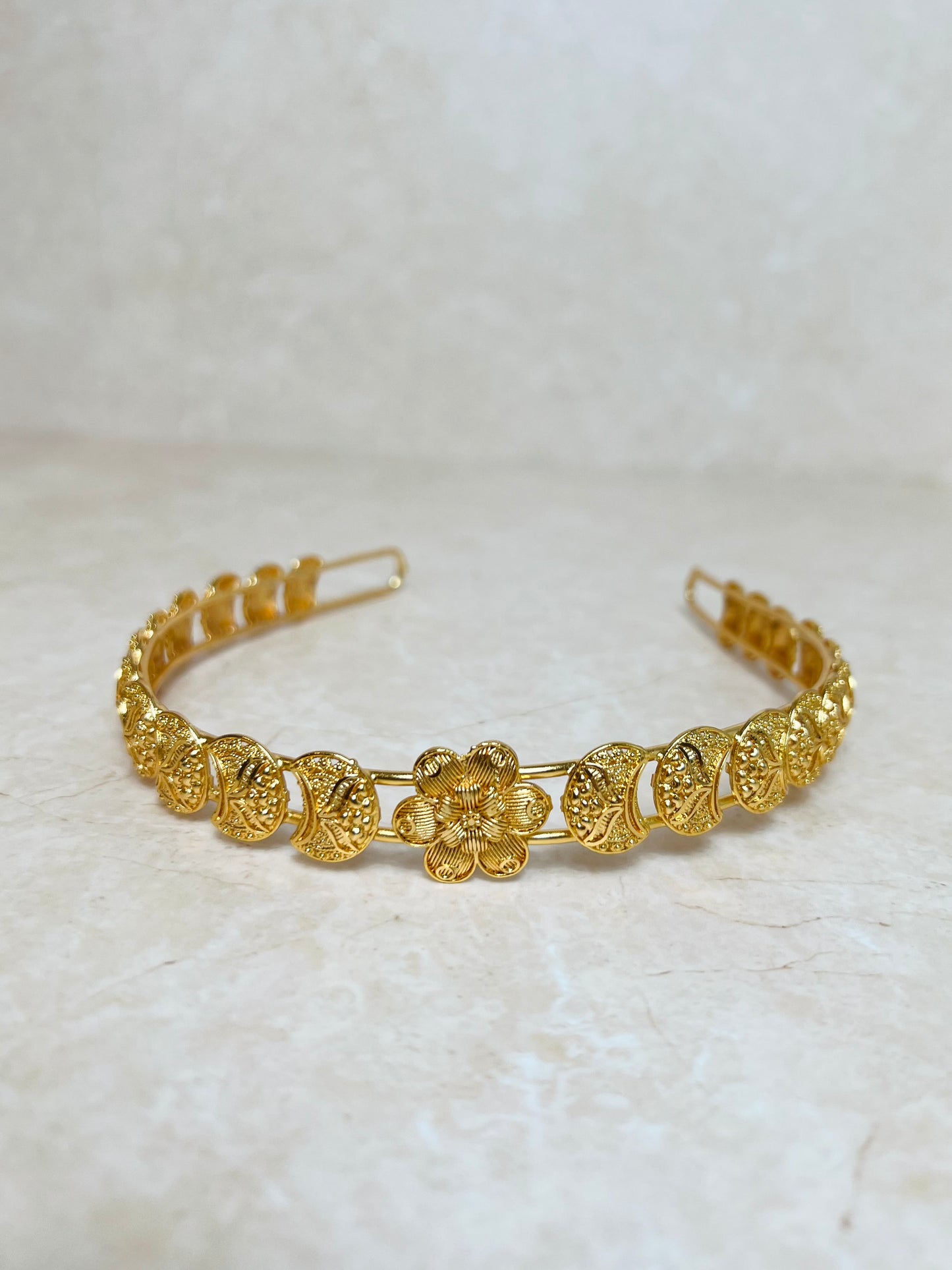 Tiara Gold Plated Headband