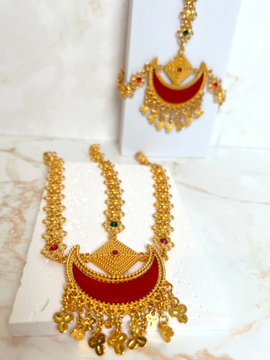 Silam Sakhma Sirbandi Gold Plated
