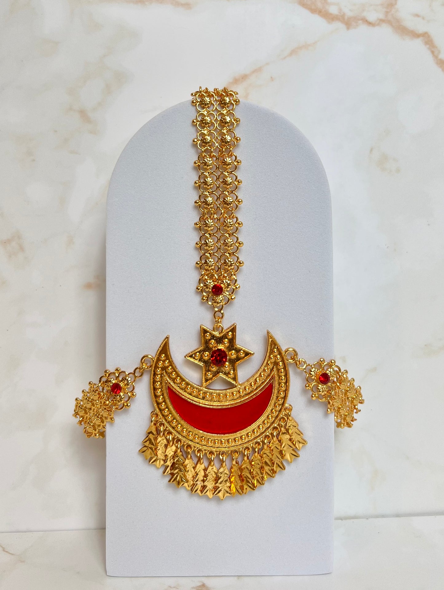 Sirbandi Gold Plated Double Chain